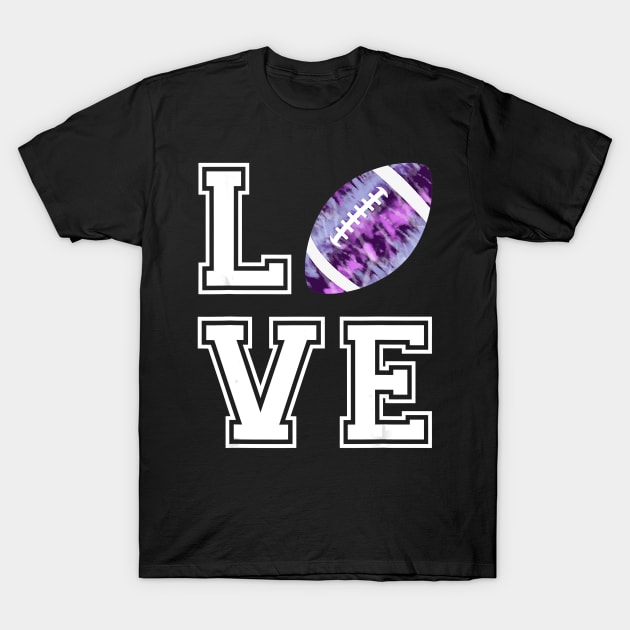 love football american football lover gift camo football T-Shirt by PHAIVAYCHU